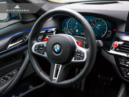 AutoTecknic Competition Shift Paddles - F90 M5 | G30 5-Series | G32 6-Series GT-Interior-Silicon Valley Bimmer
