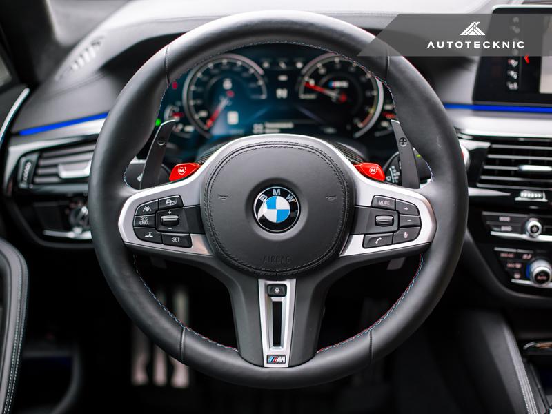 AutoTecknic Competition Shift Paddles - F95 X5M | F96 X6M-Interior-Silicon Valley Bimmer