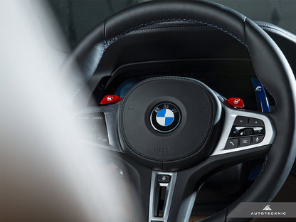 AutoTecknic Competition Shift Paddles - F95 X5M | F96 X6M-Interior-Silicon Valley Bimmer
