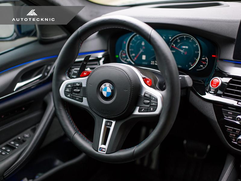 AutoTecknic Competition Shift Paddles - F97 X3M | F98 X4M-Interior-Silicon Valley Bimmer