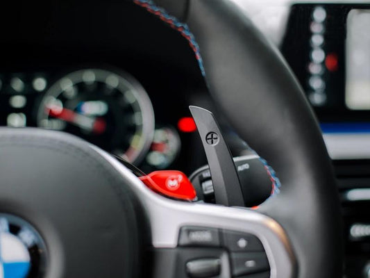 AutoTecknic Competition Shift Paddles - G01 X3 | G02 X4-Interior-Silicon Valley Bimmer