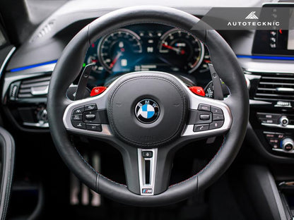 AutoTecknic Competition Shift Paddles - G42 2-Series Coupe-Interior-Silicon Valley Bimmer