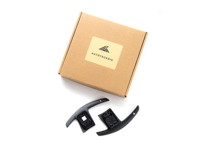 AutoTecknic Dry Carbon Battle Version Shift Paddles - A90 Supra 2020-Up-Interior-Silicon Valley Bimmer
