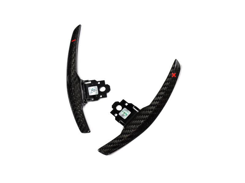 AutoTecknic Dry Carbon Battle Version Shift Paddles - F87 M2 | F80 M3 | F82/ F83 M4 | F10 M5 LCI | F06/ F12/ F13 M6 | F85 X5M | F86 X6M-Interior-Silicon Valley Bimmer