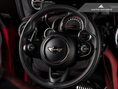 AutoTecknic Dry Carbon Battle Version Shift Paddles - F87 M2 | F80 M3 | F82/ F83 M4 | F10 M5 LCI | F06/ F12/ F13 M6 | F85 X5M | F86 X6M-Interior-Silicon Valley Bimmer