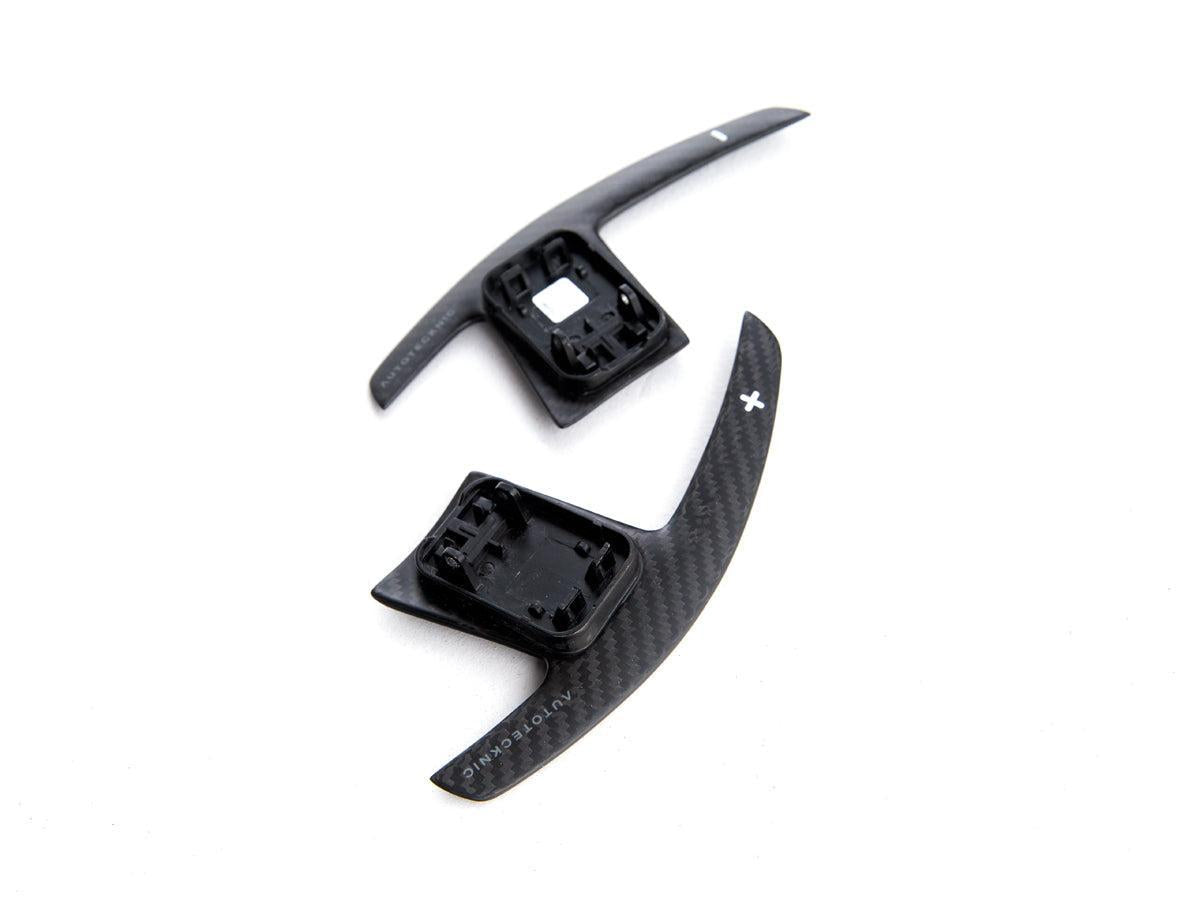 AutoTecknic Dry Carbon Battle Version Shift Paddles - F90 M5 | G30 5-Series | G32 6-Series GT-Interior-Silicon Valley Bimmer
