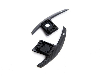 AutoTecknic Dry Carbon Battle Version Shift Paddles - F90 M5 | G30 5-Series | G32 6-Series GT-Interior-Silicon Valley Bimmer
