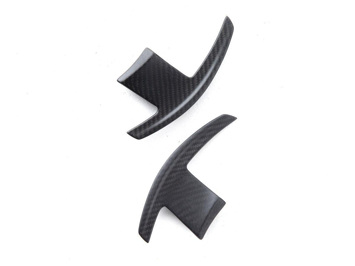 AutoTecknic Dry Carbon Battle Version Shift Paddles - F90 M5 | G30 5-Series | G32 6-Series GT-Interior-Silicon Valley Bimmer