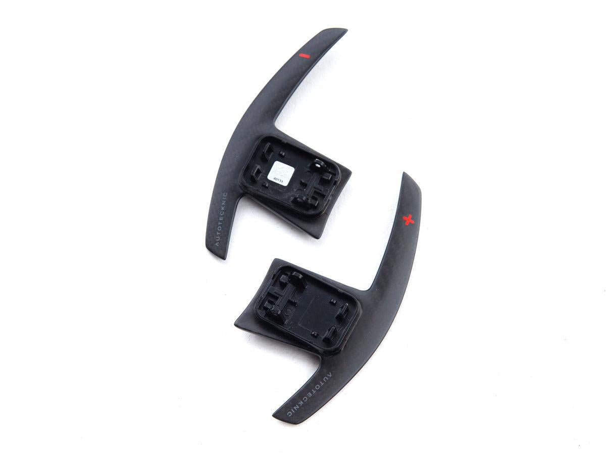 AutoTecknic Dry Carbon Battle Version Shift Paddles - F90 M5 | G30 5-Series | G32 6-Series GT-Interior-Silicon Valley Bimmer