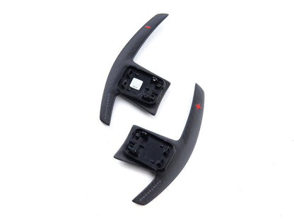 AutoTecknic Dry Carbon Battle Version Shift Paddles - F90 M5 | G30 5-Series | G32 6-Series GT-Interior-Silicon Valley Bimmer