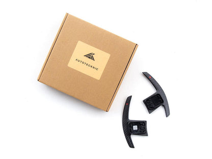 AutoTecknic Dry Carbon Battle Version Shift Paddles - F90 M5 | G30 5-Series | G32 6-Series GT-Interior-Silicon Valley Bimmer