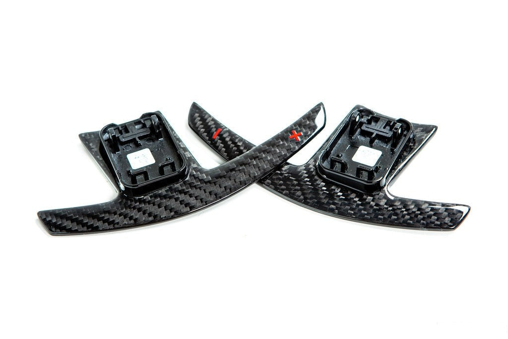 AutoTecknic Dry Carbon Battle Version Shift Paddles - F95 X5M | F96 X6M-Interior-Silicon Valley Bimmer