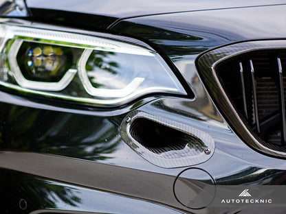 AutoTecknic Dry Carbon Brake Cooling Ducts - F87 M2 Competition | M2 CS-Exterior-Silicon Valley Bimmer