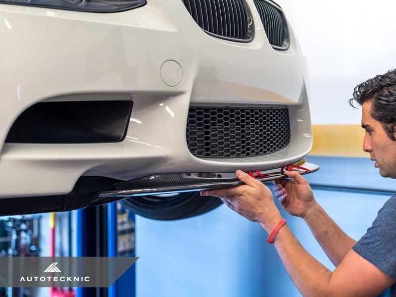 AutoTecknic Dry Carbon CRT Aero Front Lip - E90 M3 | E92 M3 | E93 M3-Exterior-Silicon Valley Bimmer