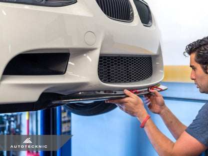 AutoTecknic Dry Carbon CRT Aero Front Lip - E90 M3 | E92 M3 | E93 M3-Exterior-Silicon Valley Bimmer