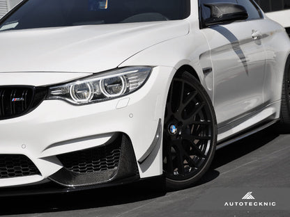 AutoTecknic Dry Carbon Canard Set - F80 M3 | F82/ F83 M4-Exterior-Silicon Valley Bimmer