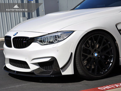 AutoTecknic Dry Carbon Canard Set - F80 M3 | F82/ F83 M4-Exterior-Silicon Valley Bimmer