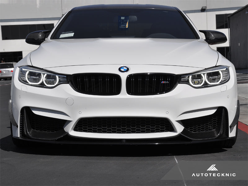 AutoTecknic Dry Carbon Canard Set - F80 M3 | F82/ F83 M4-Exterior-Silicon Valley Bimmer