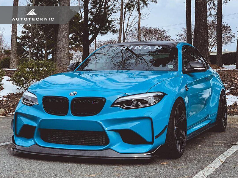 AutoTecknic Dry Carbon Canard Set - F87 M2 | M2 Competition-Exterior-Silicon Valley Bimmer