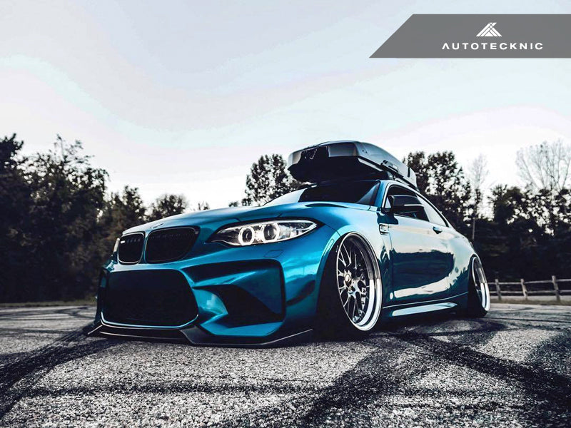 AutoTecknic Dry Carbon Canard Set - F87 M2 | M2 Competition-Exterior-Silicon Valley Bimmer