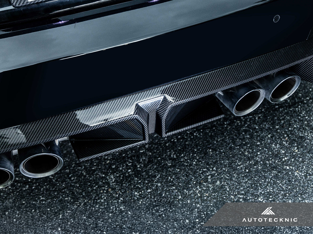 AutoTecknic Dry Carbon Circuit Sport Rear Diffuser - G87 M2-Exterior-Silicon Valley Bimmer