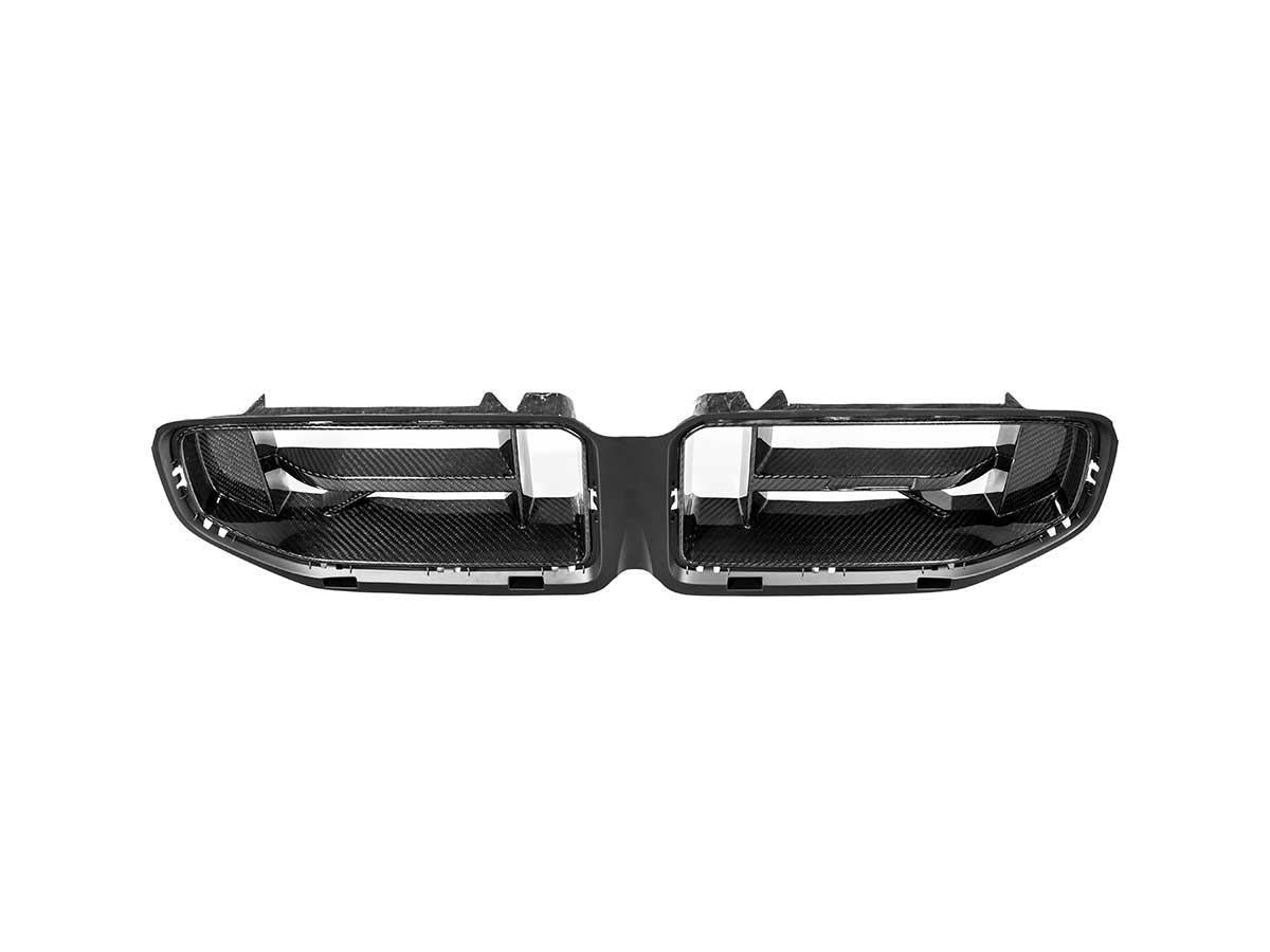 AutoTecknic Dry Carbon Club Sport Front Grille - G87 M2-Exterior-Silicon Valley Bimmer
