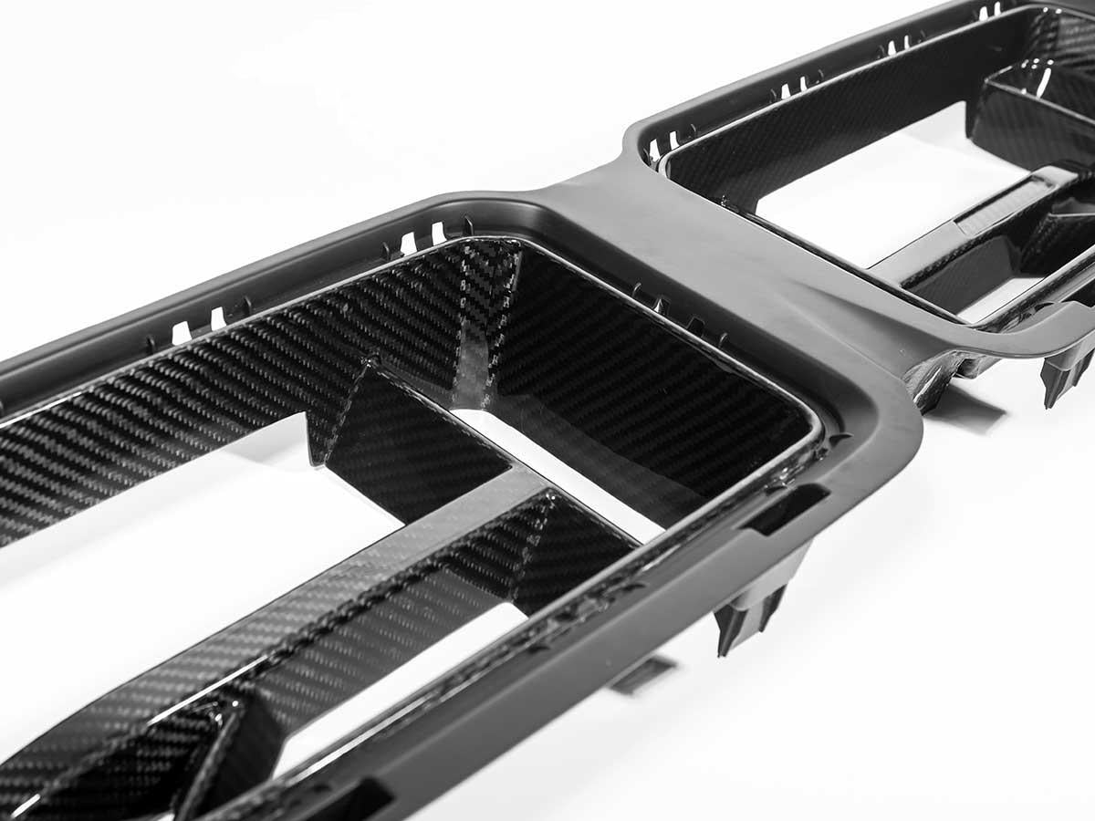 AutoTecknic Dry Carbon Club Sport Front Grille - G87 M2-Exterior-Silicon Valley Bimmer