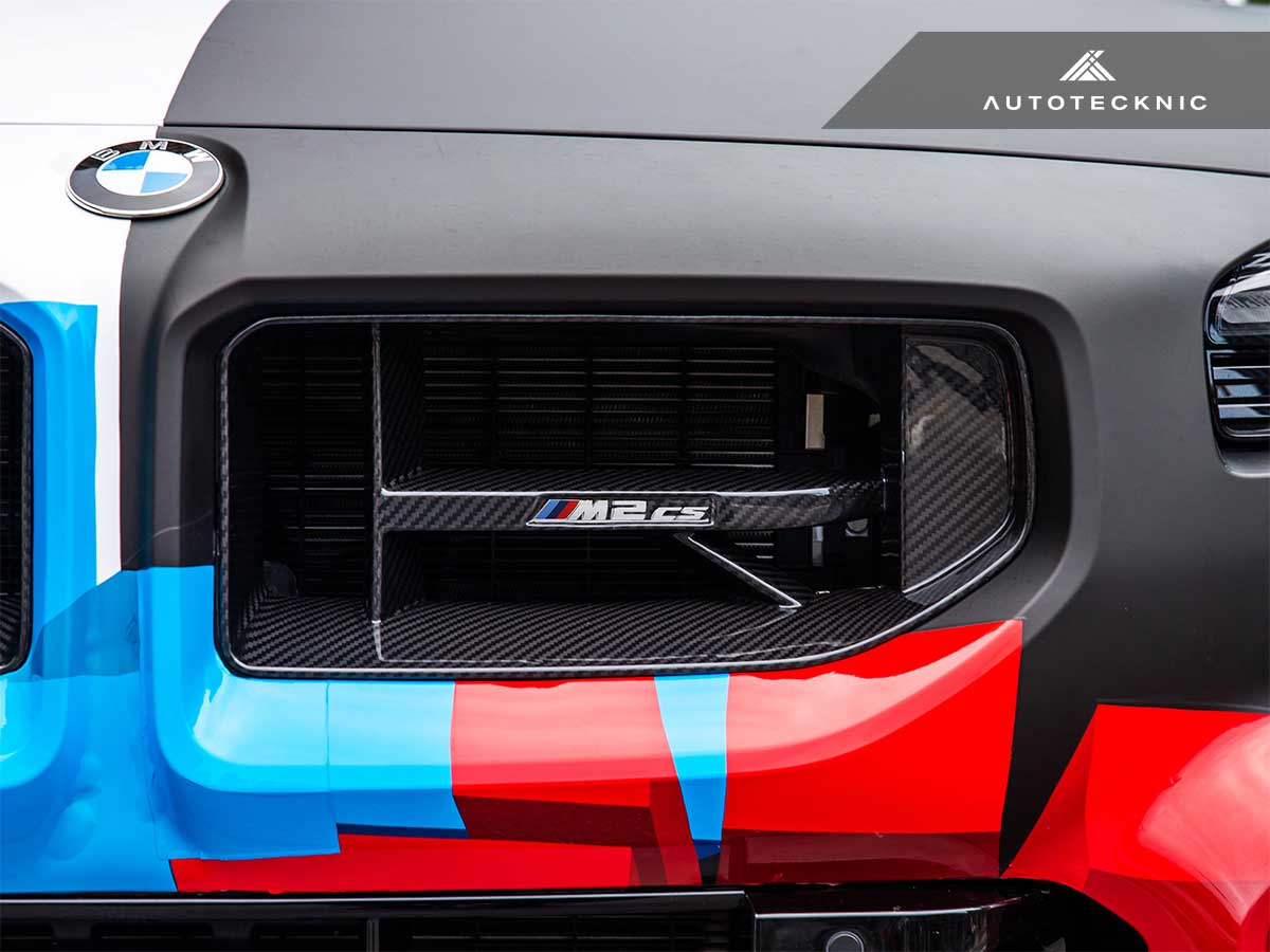 AutoTecknic Dry Carbon Club Sport Front Grille - G87 M2-Exterior-Silicon Valley Bimmer