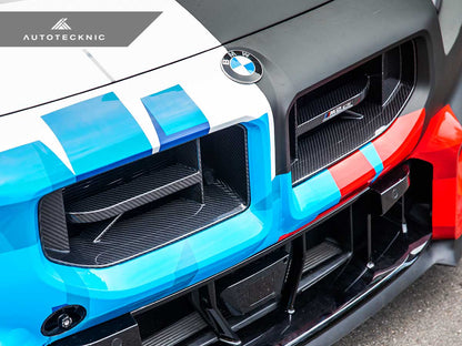 AutoTecknic Dry Carbon Club Sport Front Grille - G87 M2-Exterior-Silicon Valley Bimmer