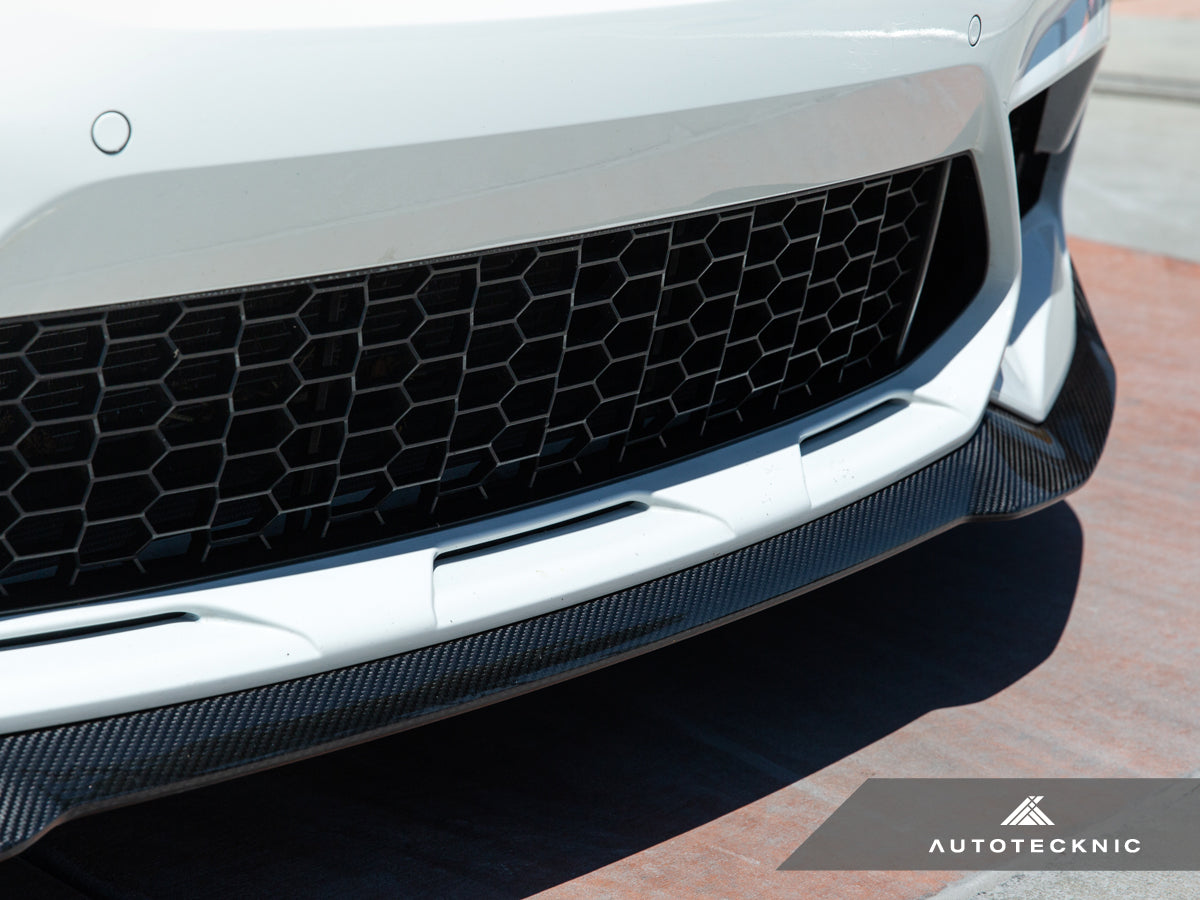 AutoTecknic Dry Carbon Competition Front Aero Lip - F87 M2 Competition-Exterior-Silicon Valley Bimmer