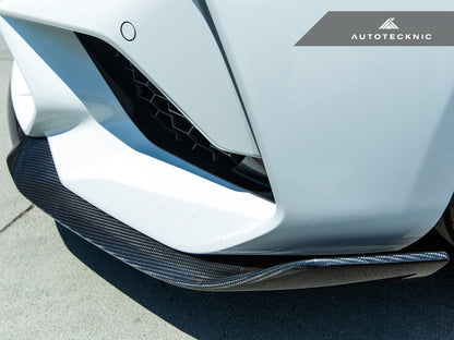 AutoTecknic Dry Carbon Competition Front Aero Lip - F87 M2 Competition-Exterior-Silicon Valley Bimmer