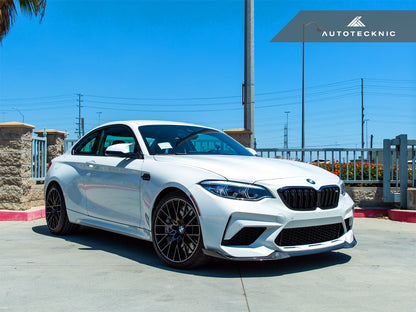 AutoTecknic Dry Carbon Competition Front Aero Lip - F87 M2 Competition-Exterior-Silicon Valley Bimmer