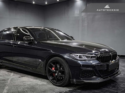 AutoTecknic Dry Carbon Competition Front Aero Lip - G30 5-Series M-Sport LCI-Exterior-Silicon Valley Bimmer