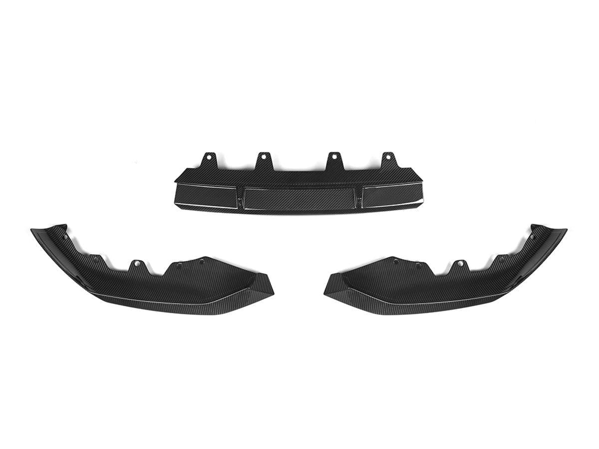 AutoTecknic Dry Carbon Competition Front Aero Lip - G30 5-Series M-Sport LCI-Exterior-Silicon Valley Bimmer