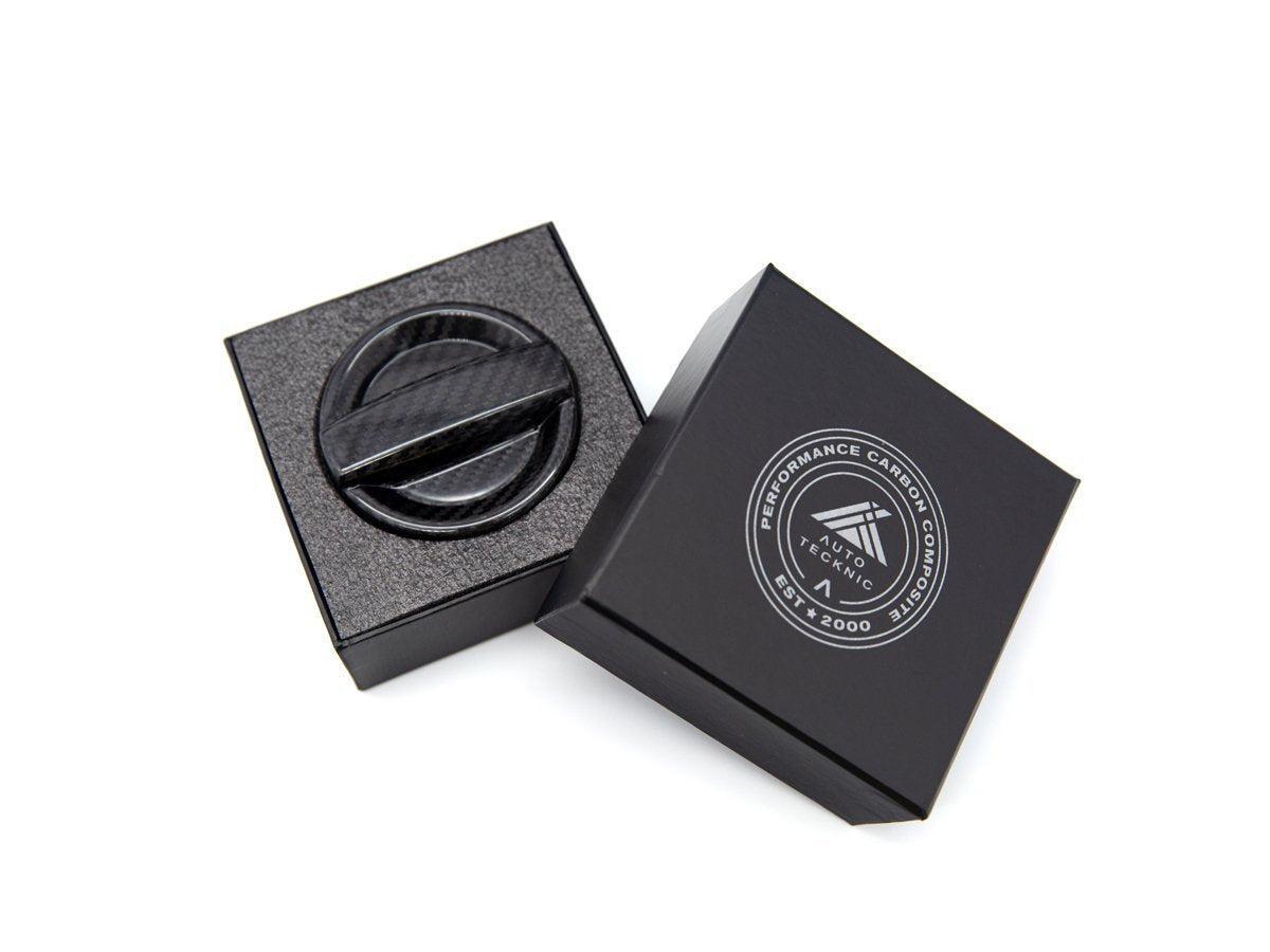 AutoTecknic Dry Carbon Competition Oil Cap Cover - BMW E83 X3-Fuel Cap Cover-Silicon Valley Bimmer