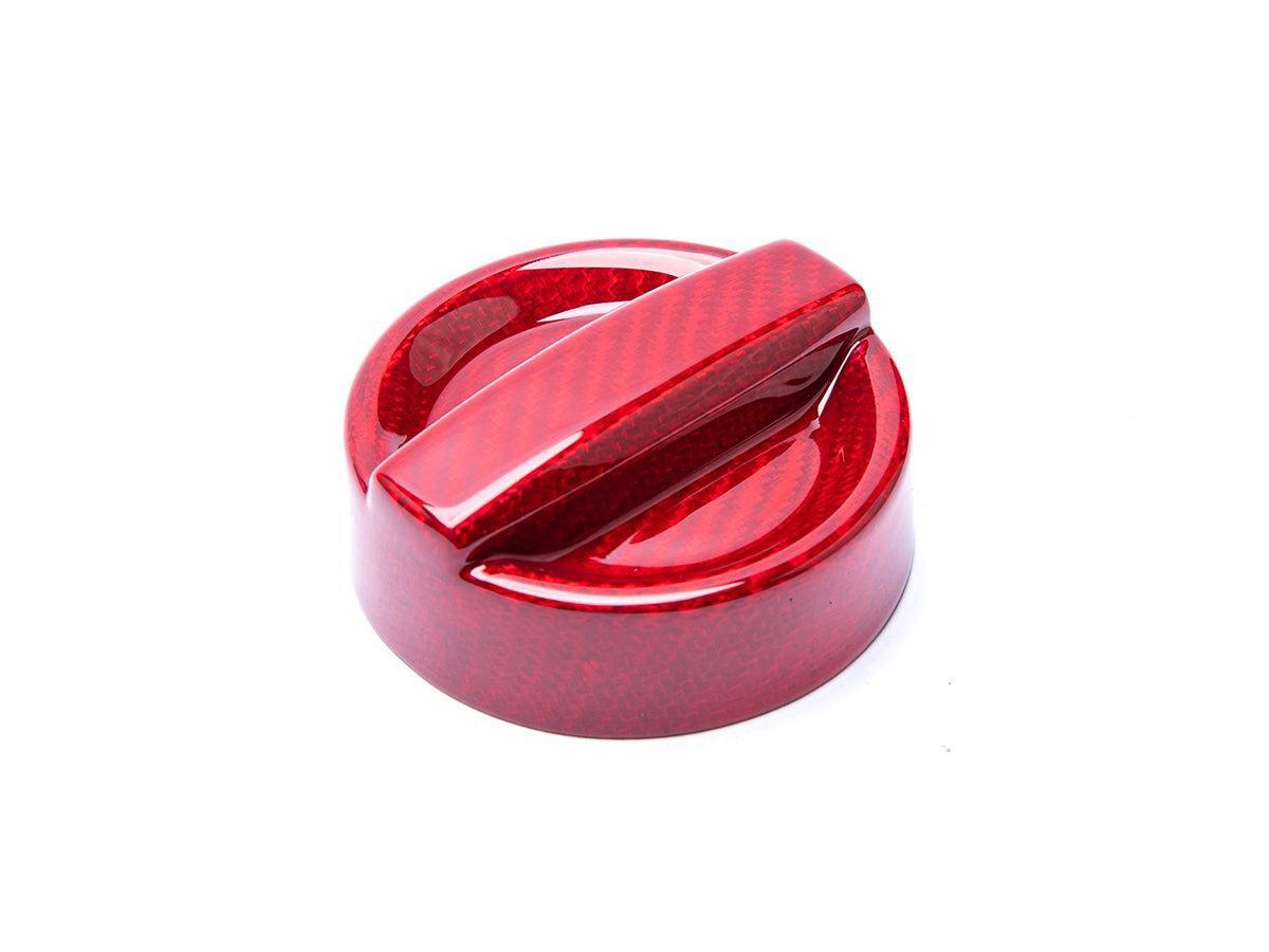 AutoTecknic Dry Carbon Competition Oil Cap Cover - BMW F45 2-Series Active Tourer-Fuel Cap Cover-Silicon Valley Bimmer