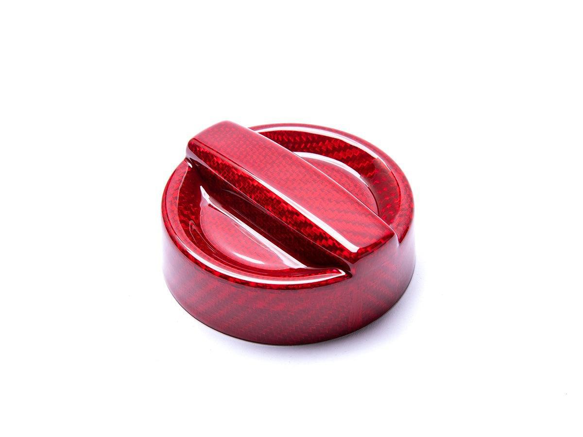 AutoTecknic Dry Carbon Competition Oil Cap Cover - BMW F45 2-Series Active Tourer-Fuel Cap Cover-Silicon Valley Bimmer