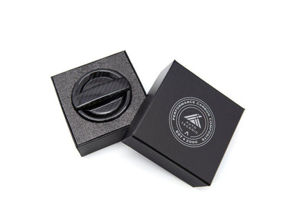 AutoTecknic Dry Carbon Competition Oil Cap Cover - BMW F45 2-Series Active Tourer-Fuel Cap Cover-Silicon Valley Bimmer