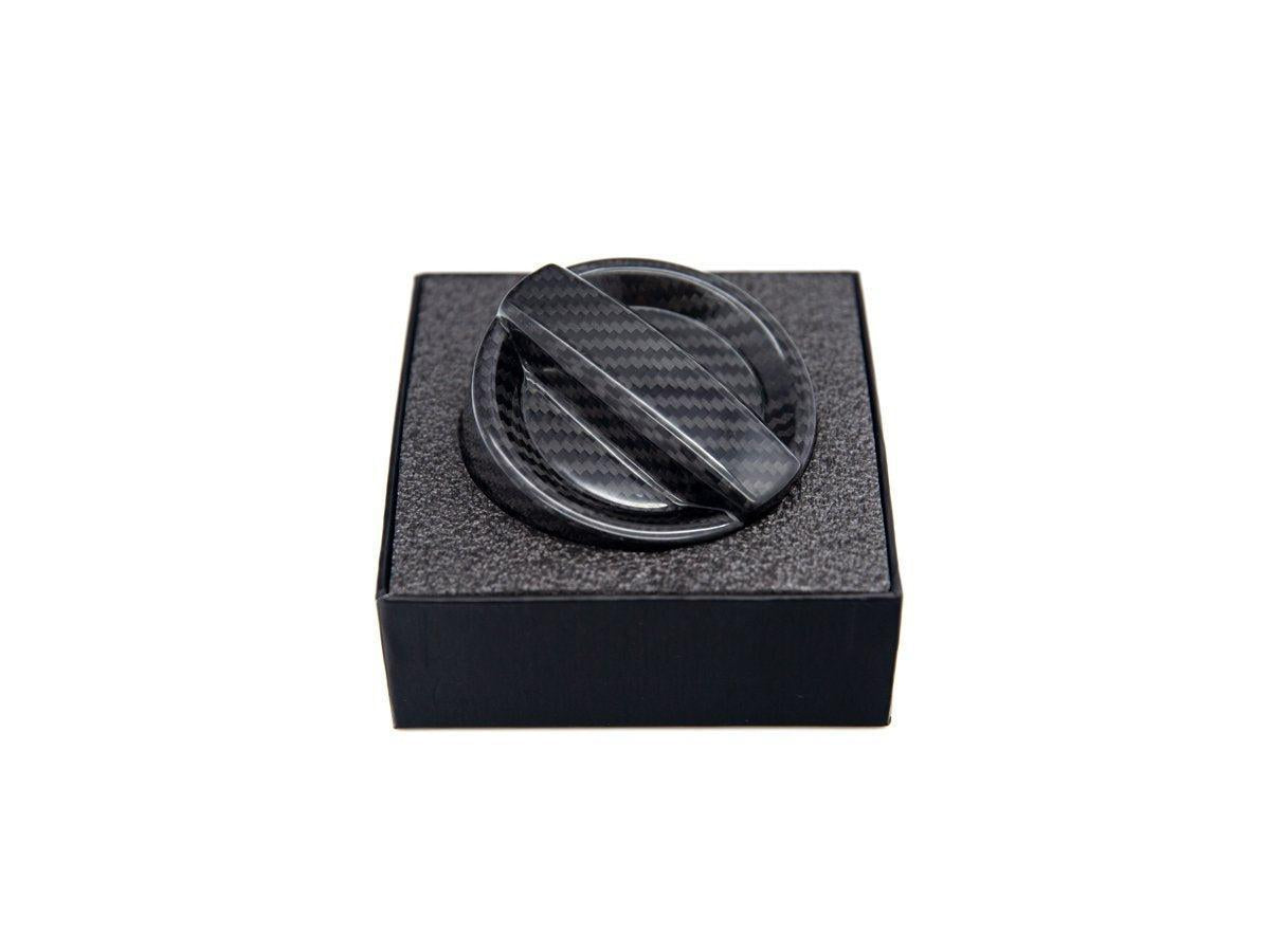AutoTecknic Dry Carbon Competition Oil Cap Cover - BMW F45 2-Series Active Tourer-Fuel Cap Cover-Silicon Valley Bimmer