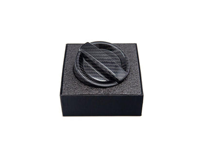 AutoTecknic Dry Carbon Competition Oil Cap Cover - BMW F45 2-Series Active Tourer-Fuel Cap Cover-Silicon Valley Bimmer