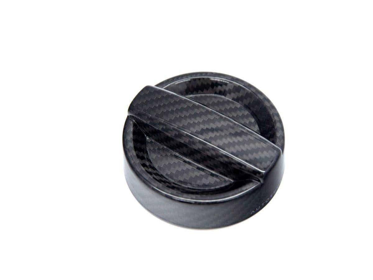 AutoTecknic Dry Carbon Competition Oil Cap Cover - BMW F45 2-Series Active Tourer-Fuel Cap Cover-Silicon Valley Bimmer