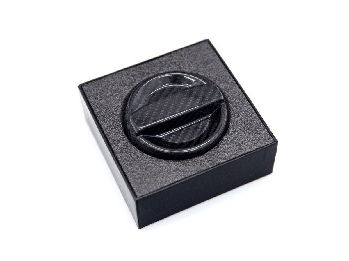 AutoTecknic Dry Carbon Competition Oil Cap Cover - BMW F45 2-Series Active Tourer-Fuel Cap Cover-Silicon Valley Bimmer