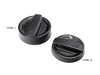 AutoTecknic Dry Carbon Competition Oil Cap Cover - F01/ F02 7-Series-Exterior-Silicon Valley Bimmer