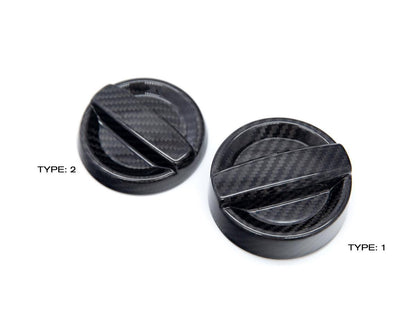 AutoTecknic Dry Carbon Competition Oil Cap Cover - F25 X3 | F26 X4-Exterior-Silicon Valley Bimmer