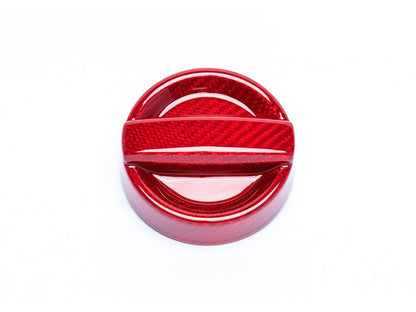 AutoTecknic Dry Carbon Competition Oil Cap Cover - G14/ G15/ G16 8-Series-Exterior-Silicon Valley Bimmer