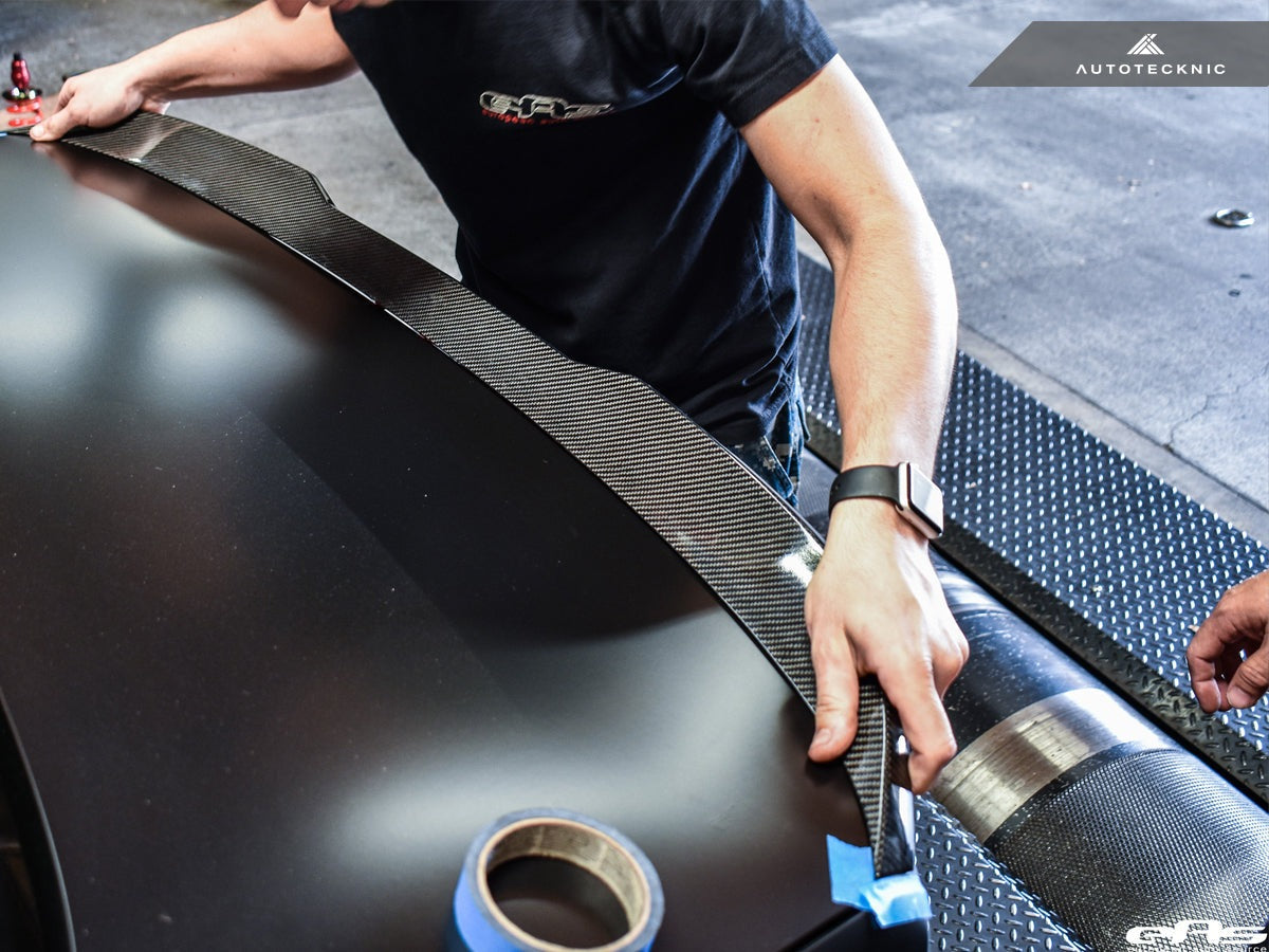 AutoTecknic Dry Carbon Competition Plus Trunk Spoiler - F90 M5 | G30 5-Series-Exterior-Silicon Valley Bimmer