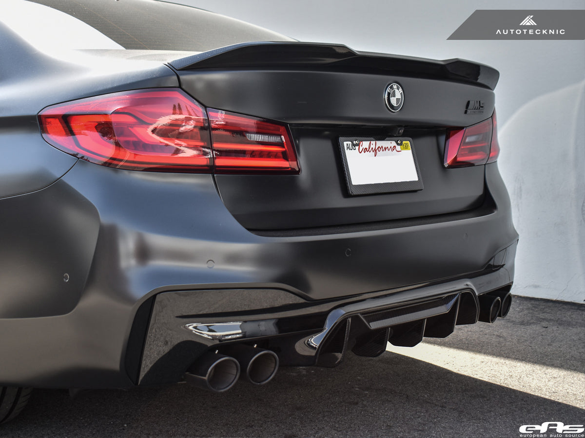 AutoTecknic Dry Carbon Competition Plus Trunk Spoiler - F90 M5 | G30 5-Series-Exterior-Silicon Valley Bimmer
