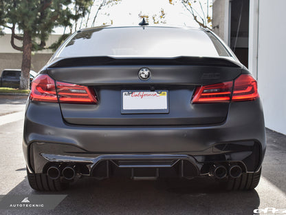 AutoTecknic Dry Carbon Competition Plus Trunk Spoiler - F90 M5 | G30 5-Series-Exterior-Silicon Valley Bimmer