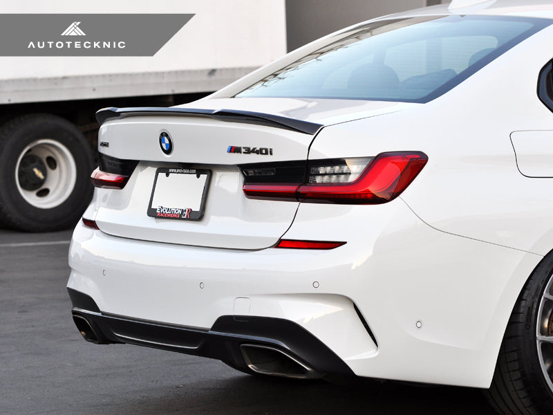 AutoTecknic Dry Carbon Competition Plus Trunk Spoiler - G20 3-Series-Exterior-Silicon Valley Bimmer
