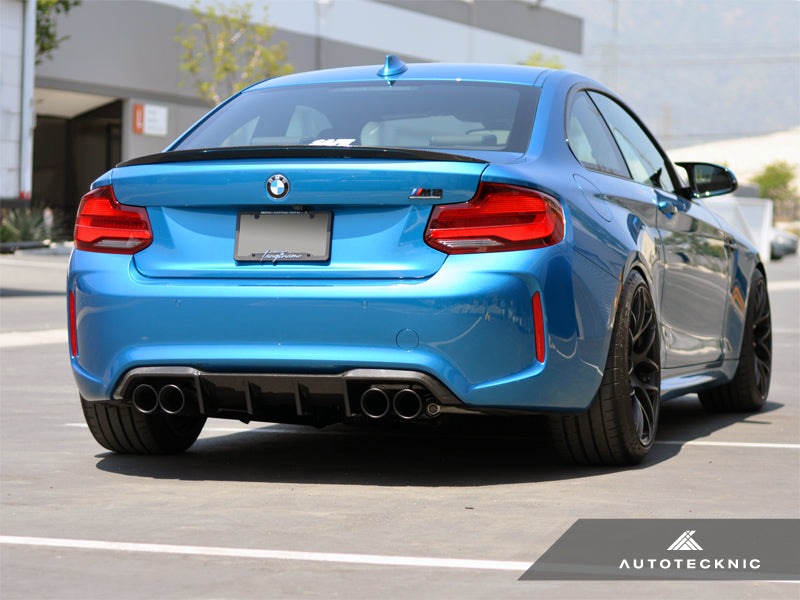 AutoTecknic Dry Carbon Competition Rear Diffuser - F87 M2 | M2 Competition-Exterior-Silicon Valley Bimmer